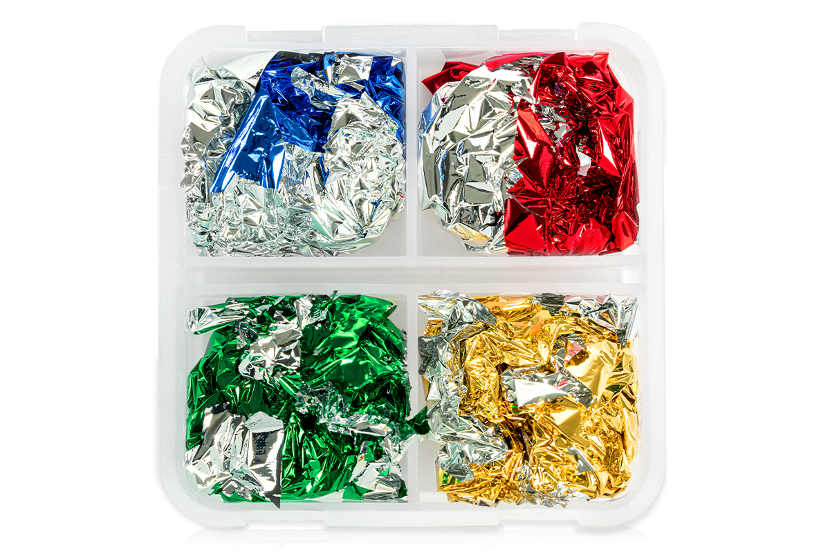 Jolifin Magic Soft-Foil Display - silver colour