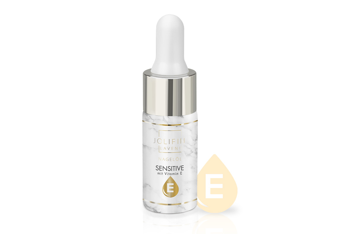 Jolifin LAVENI PRO Nail Oil - sensitive with vitamin E 10ml