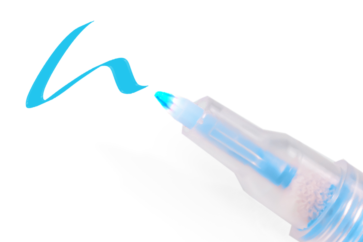 Jolifin LAVENI 3D Nail Art Pen - neon-blue
