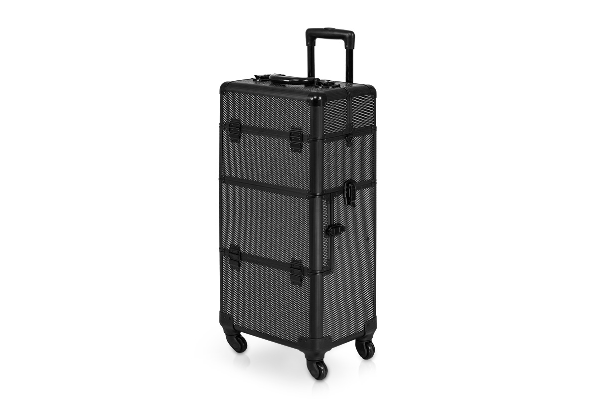 Jolifin trolley case black glitter