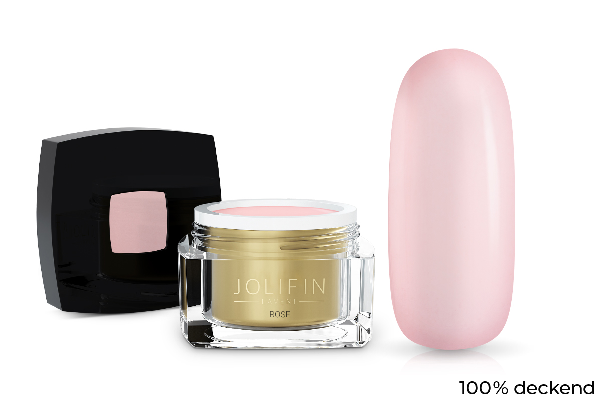 Jolifin LAVENI colour gel - rose 5ml