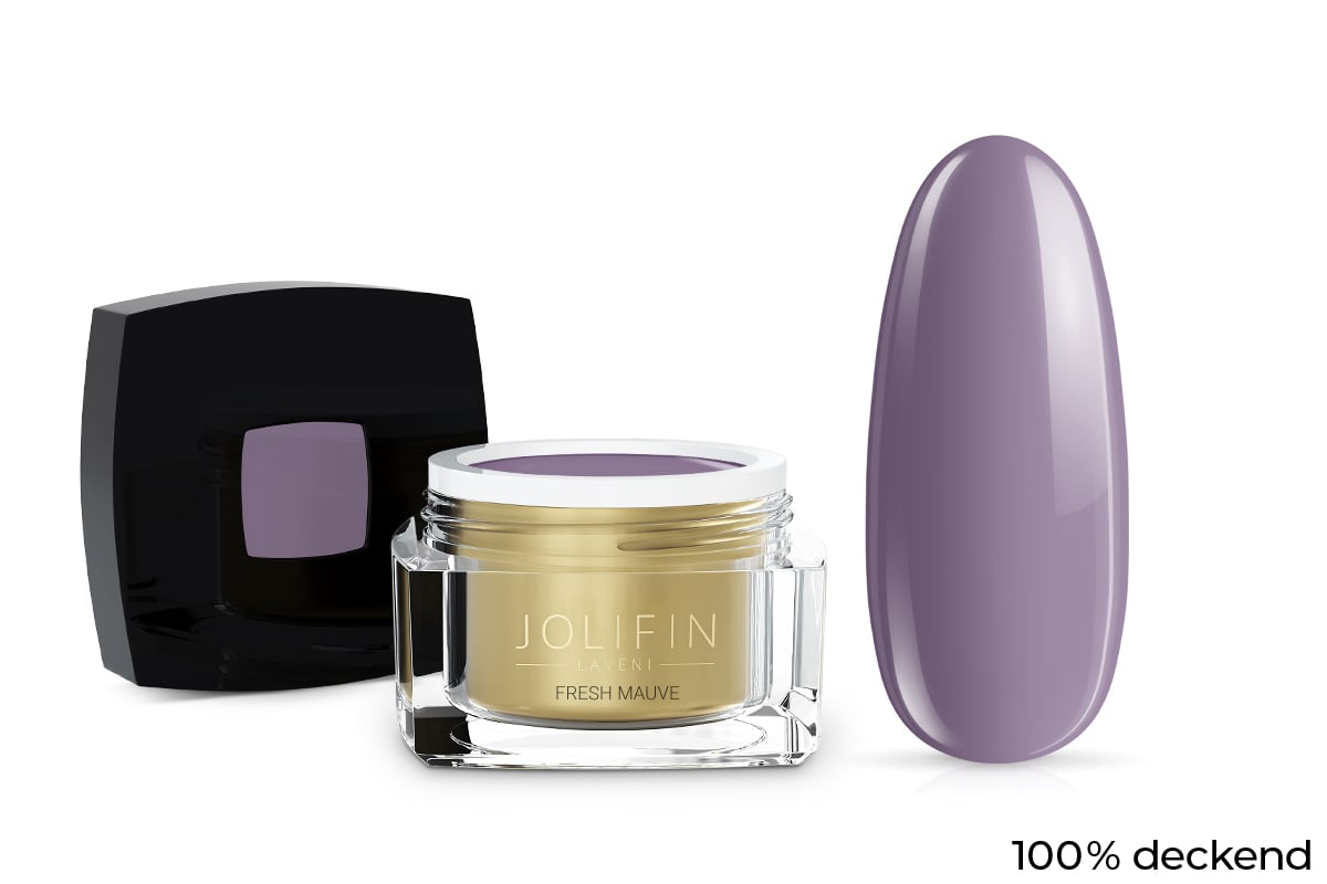 Jolifin LAVENI Farbgel - fresh mauve 5ml