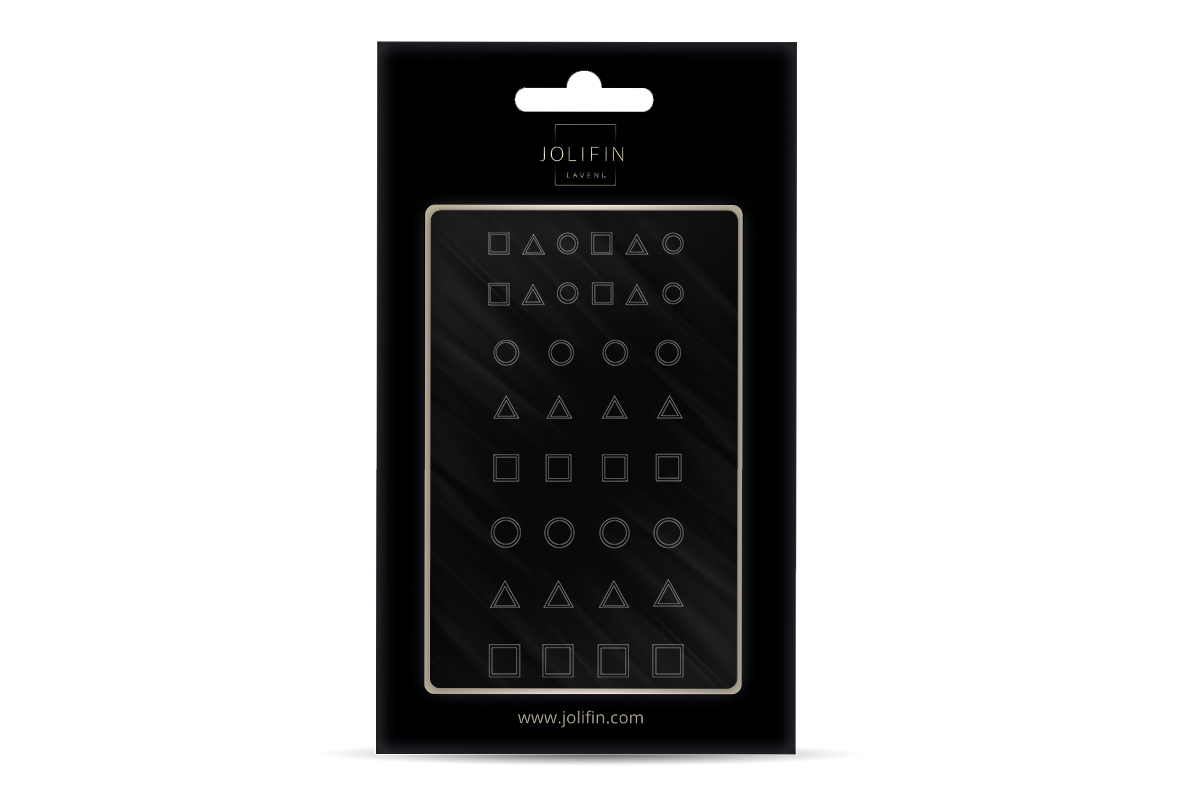 Jolifin LAVENI XL Sticker - Symbols black
