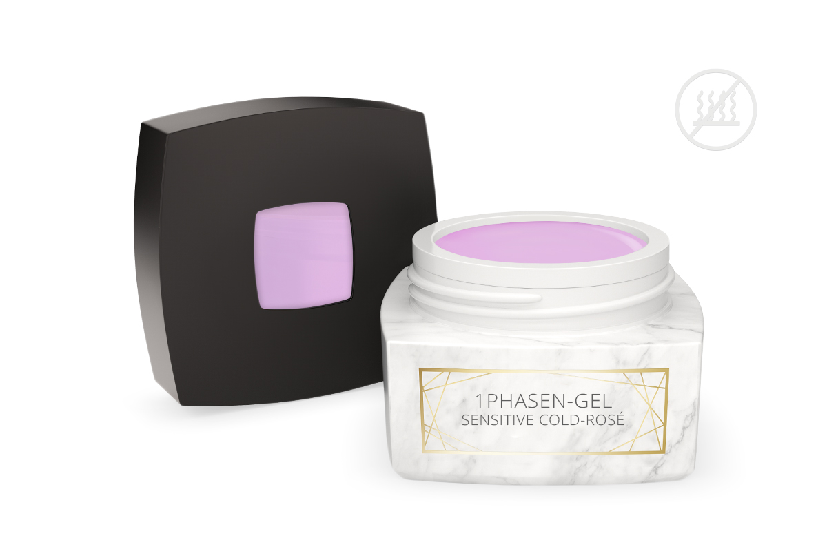 Jolifin LAVENI PRO - 1-phase gel sensitive cold-rosé 15ml