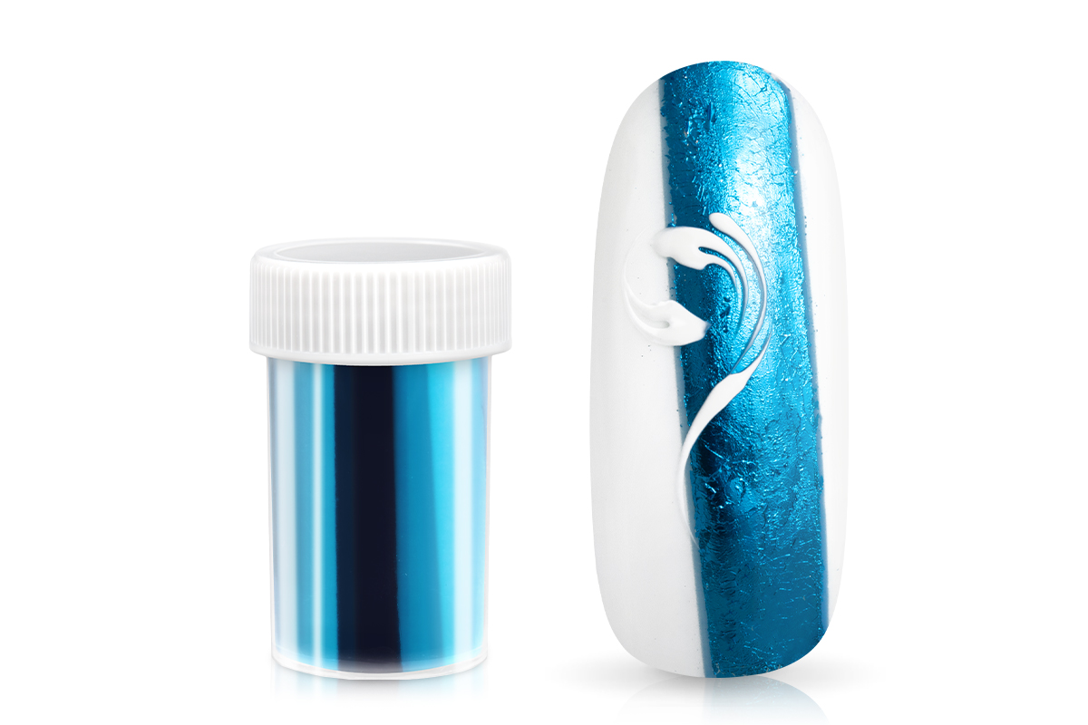 Jolifin Transfer Nail Foil XL - frosty blue