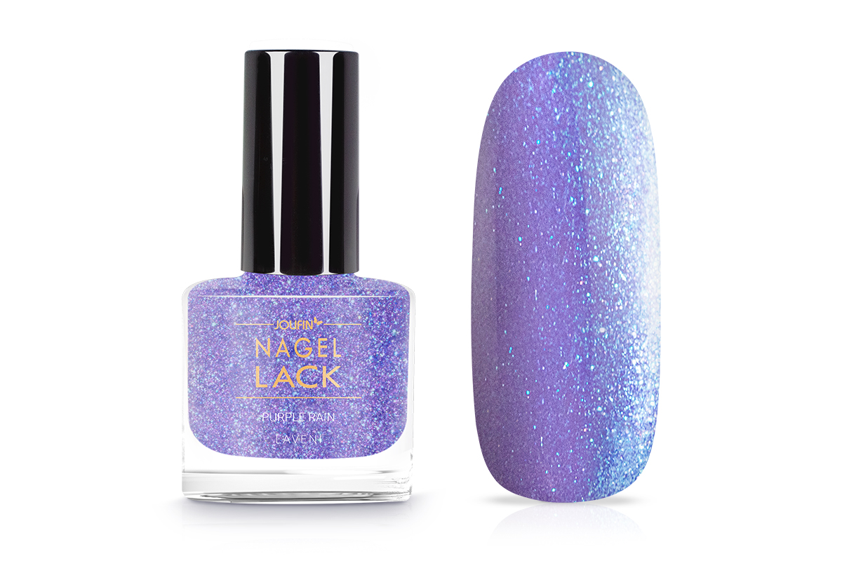 Jolifin LAVENI Nail Polish - purple rain 9ml