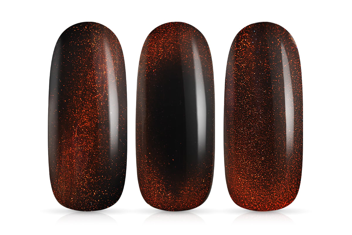 Jolifin LAVENI Shellac - Cat-Eye 9D rubin red 10ml