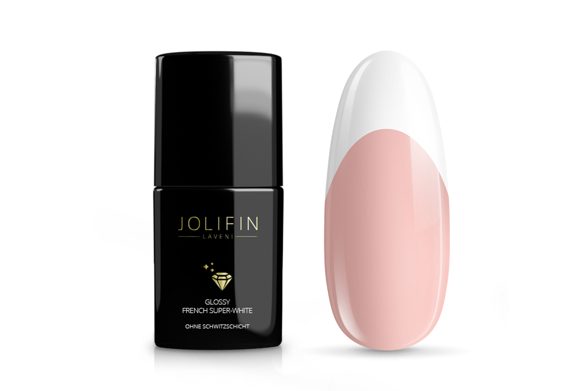 Jolifin LAVENI Glossy French super-white o. Schwitzschicht 11ml