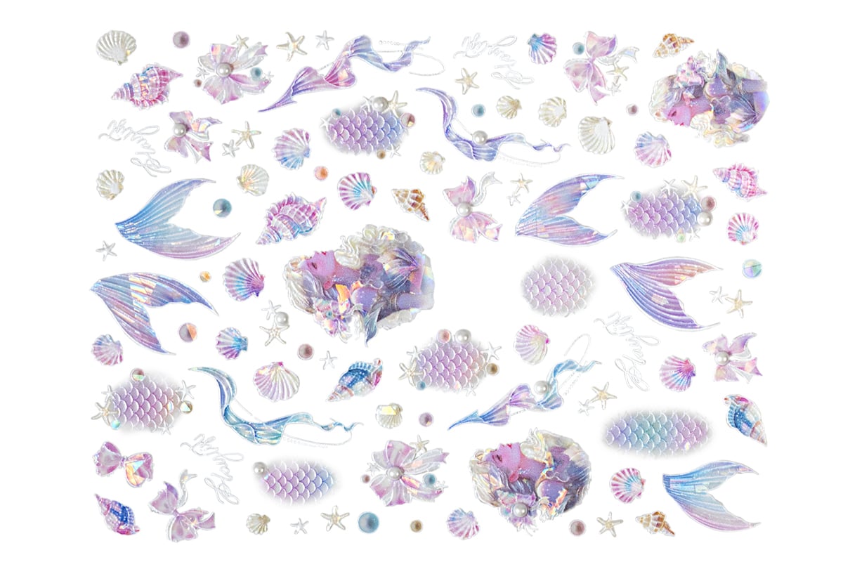 Jolifin LAVENI XL Sticker - Mermaid Pearl Nr. 1