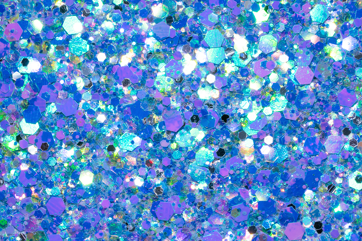Jolifin LAVENI Festival Glitter - sky blue