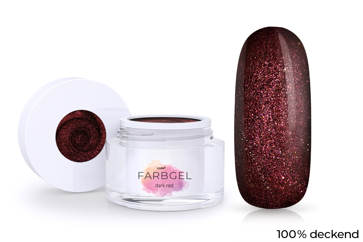 Jolifin colour gel dark red 5ml