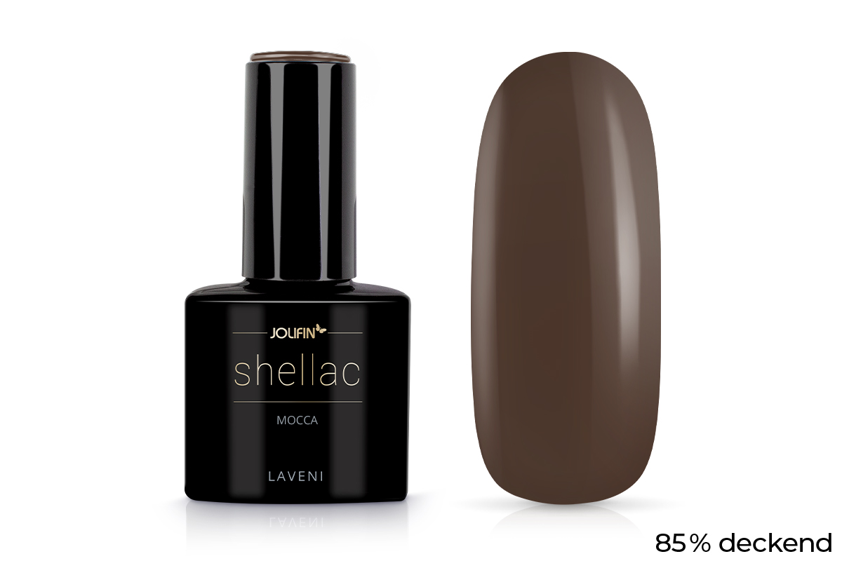 Jolifin LAVENI Shellac - mocha 10ml