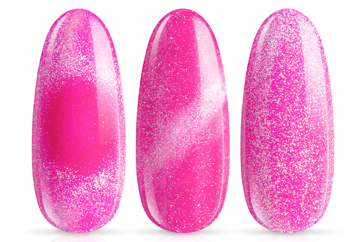 Jolifin LAVENI Shellac - Cat-Eye summer berry 10ml