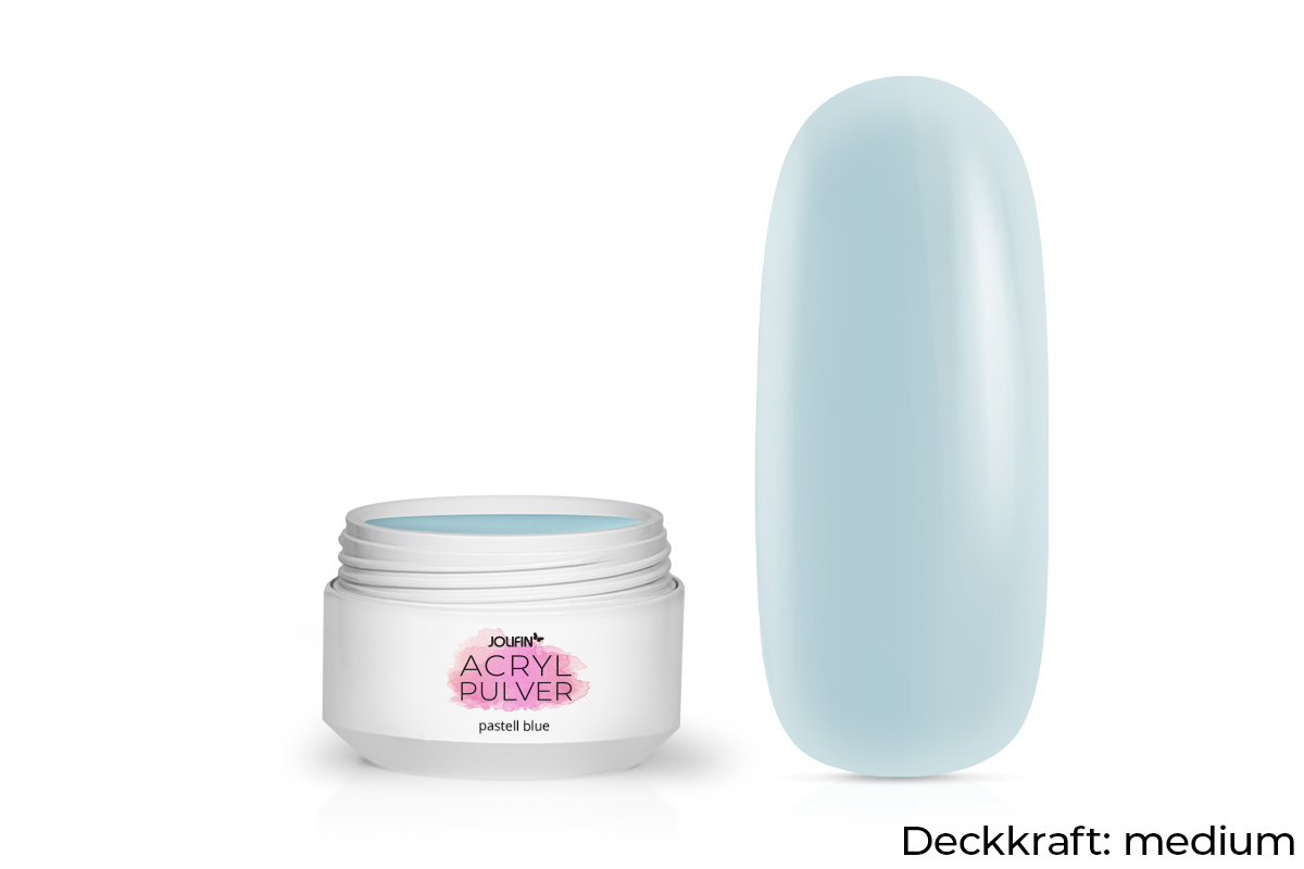 Jolifin acrylic colour powder - pastel blue 5g