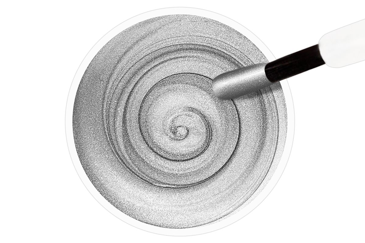 Jolifin Stamping Lacquer - metallic-steel silver 11ml