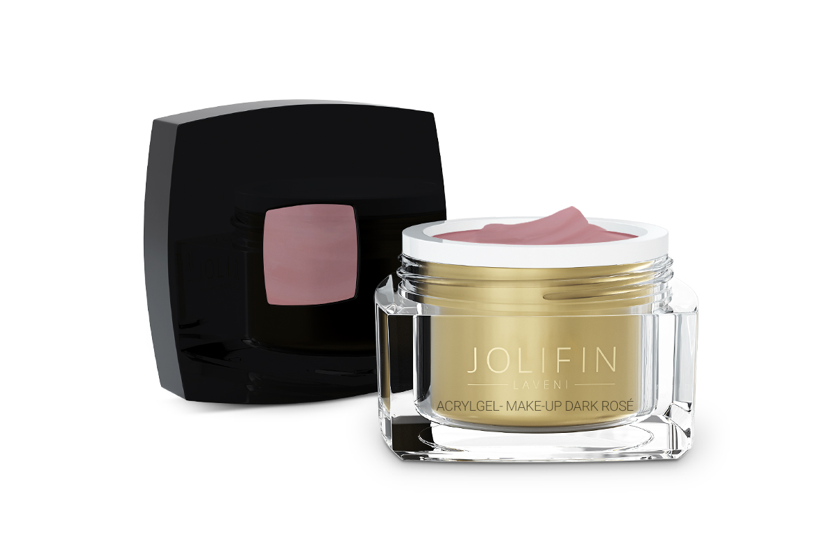 Jolifin LAVENI AcrylGel - make-up dark rosé 15ml