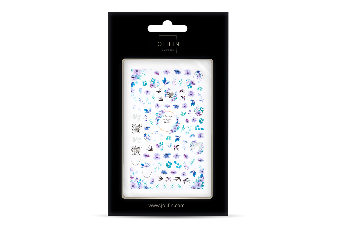 Jolifin LAVENI XL Sticker - Flowers No. 32