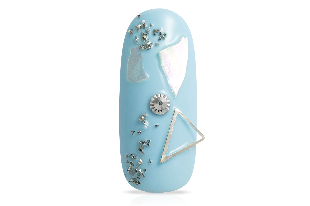 Jolifin LAVENI Rhinestone Display - Nail Art Mix silver