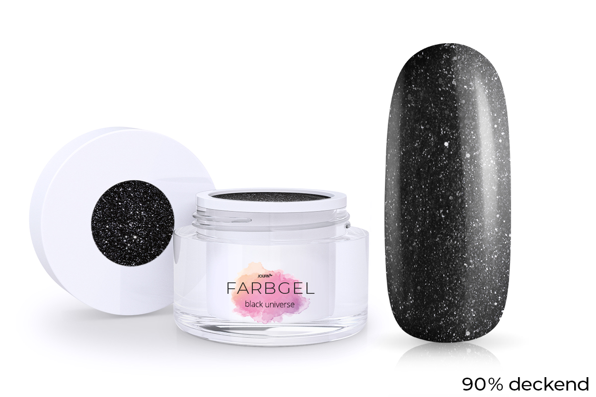 Jolifin Farbgel black universe 5ml