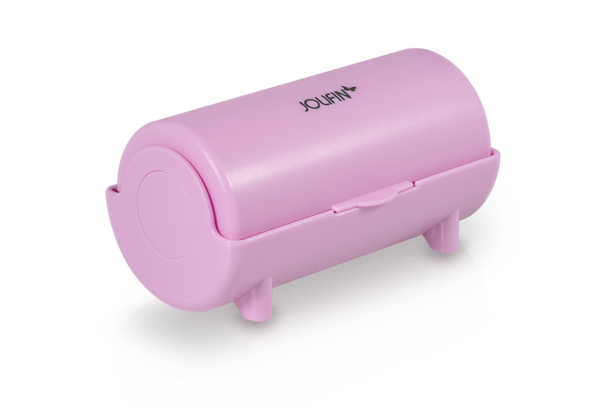 Jolifin Tisch-Fusselrolle für Stempel - pink