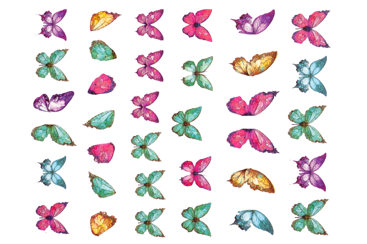 Jolifin LAVENI XL Sticker - Butterfly Nr. 9