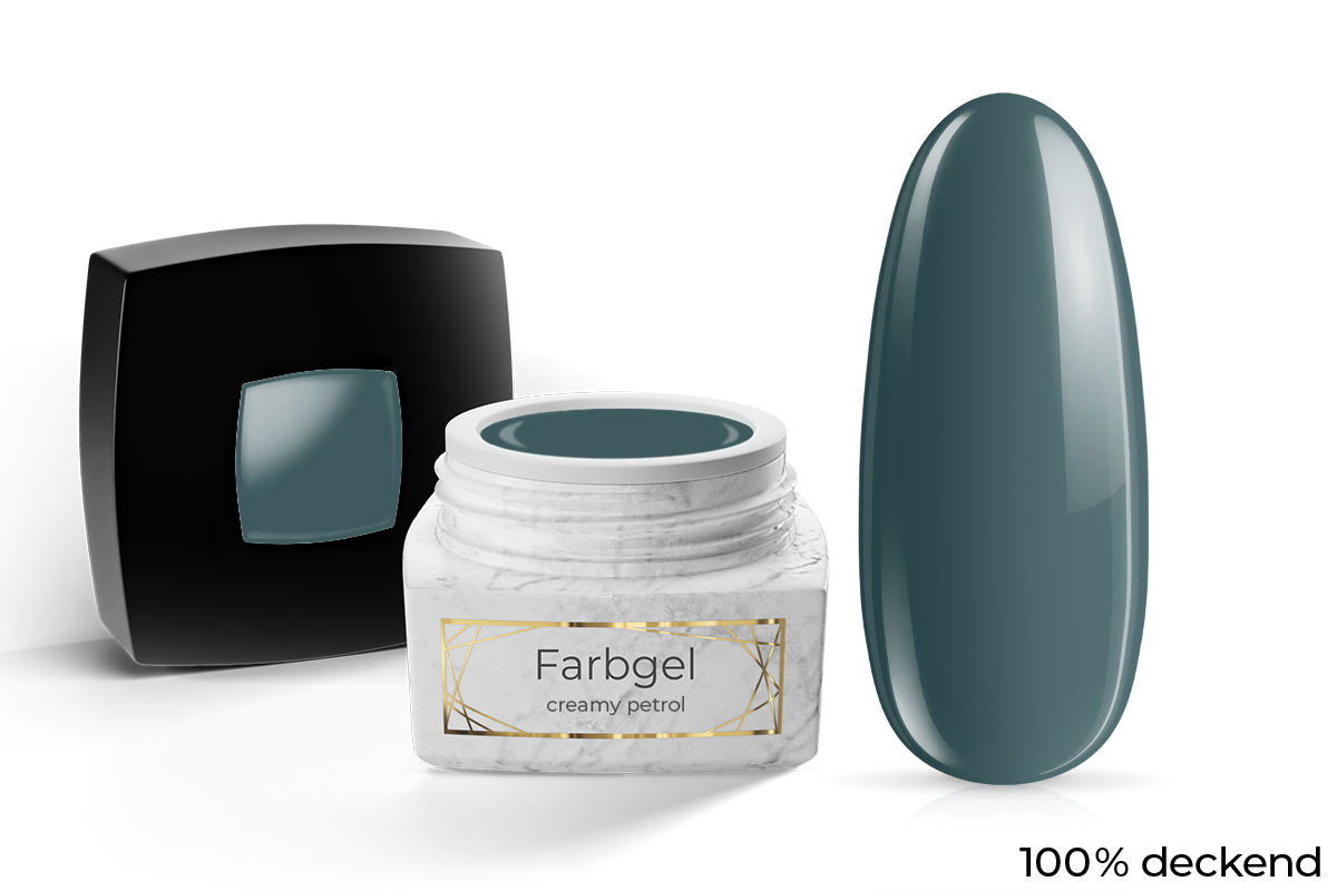 Jolifin LAVENI PRO Farbgel - creamy petrol 5ml