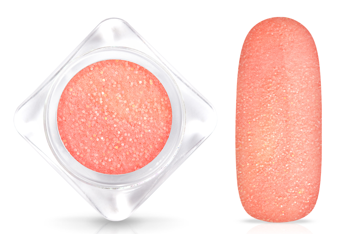 Micro glitter dust orange