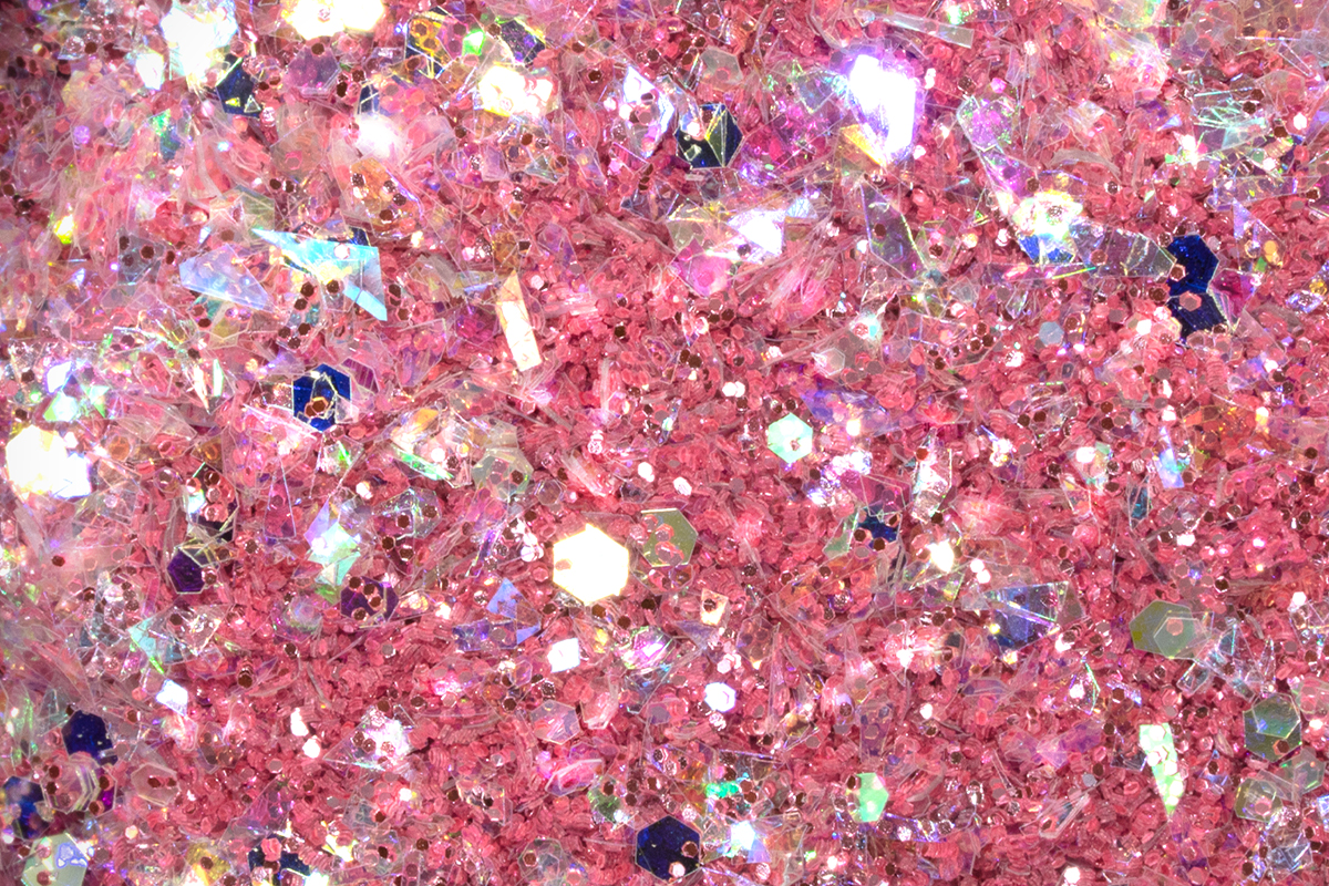 Jolifin LAVENI Sparkle Glitter - pastel-rosy