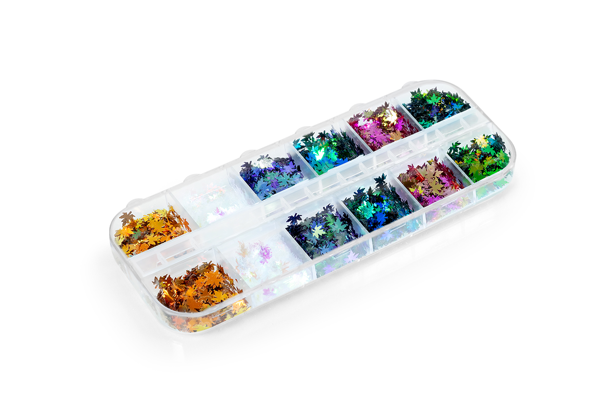 Jolifin Inlay Display XL - Glitter autumn leaves