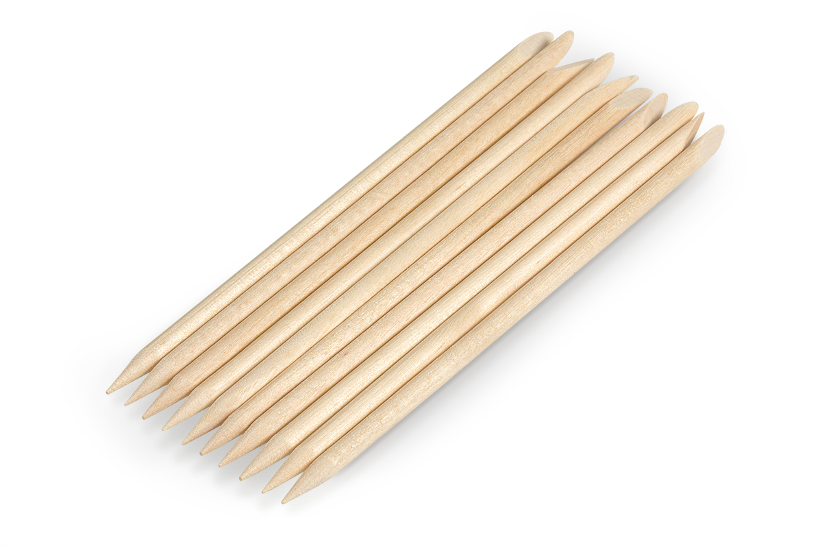 Jolifin Manicure wooden sticks - set of 10