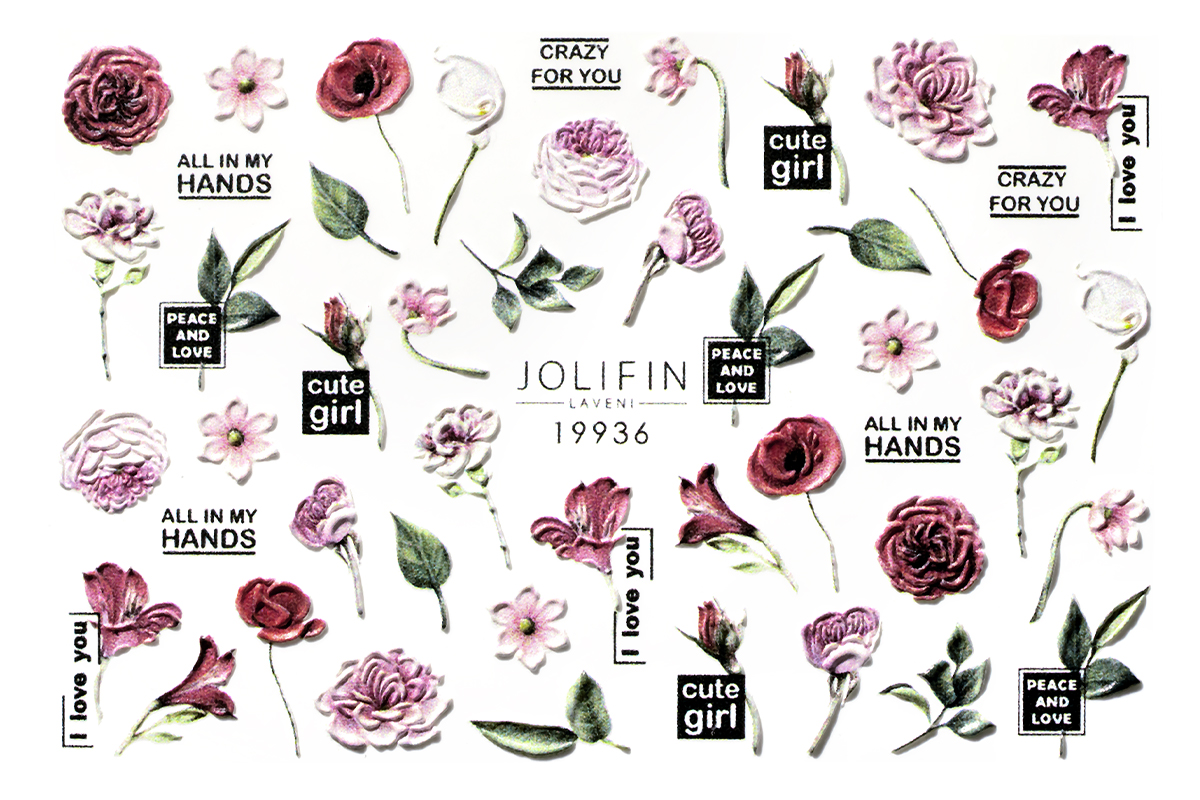 Jolifin LAVENI 3D Tattoo - No. 86