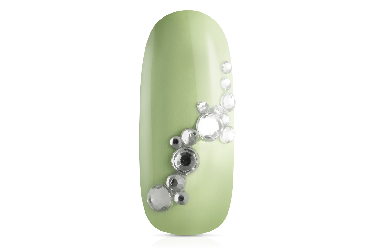 Jolifin rhinestone display - silver