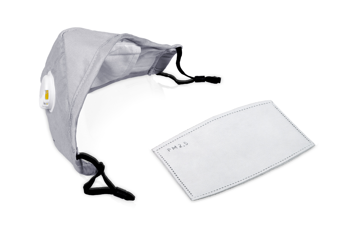 Jolifin Lashes - Mouthguard with filter - grey