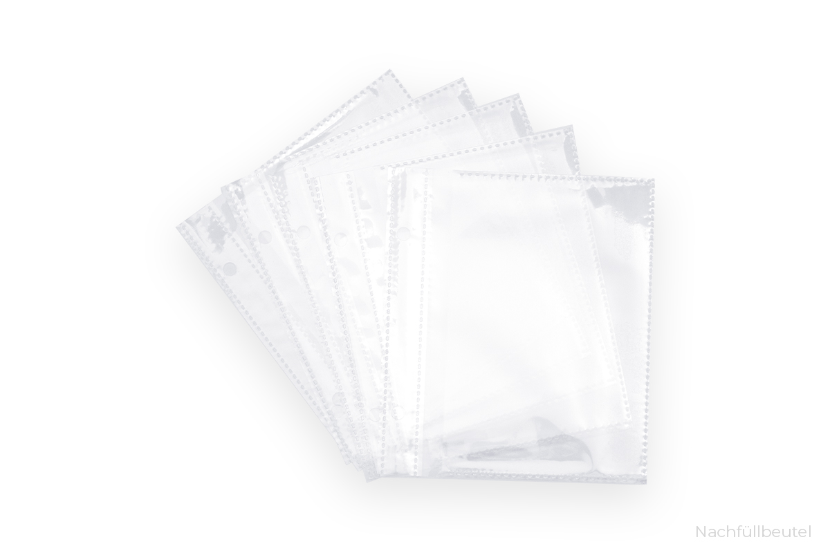 Jolifin storage for 50 XL stickers - 5 refill foils