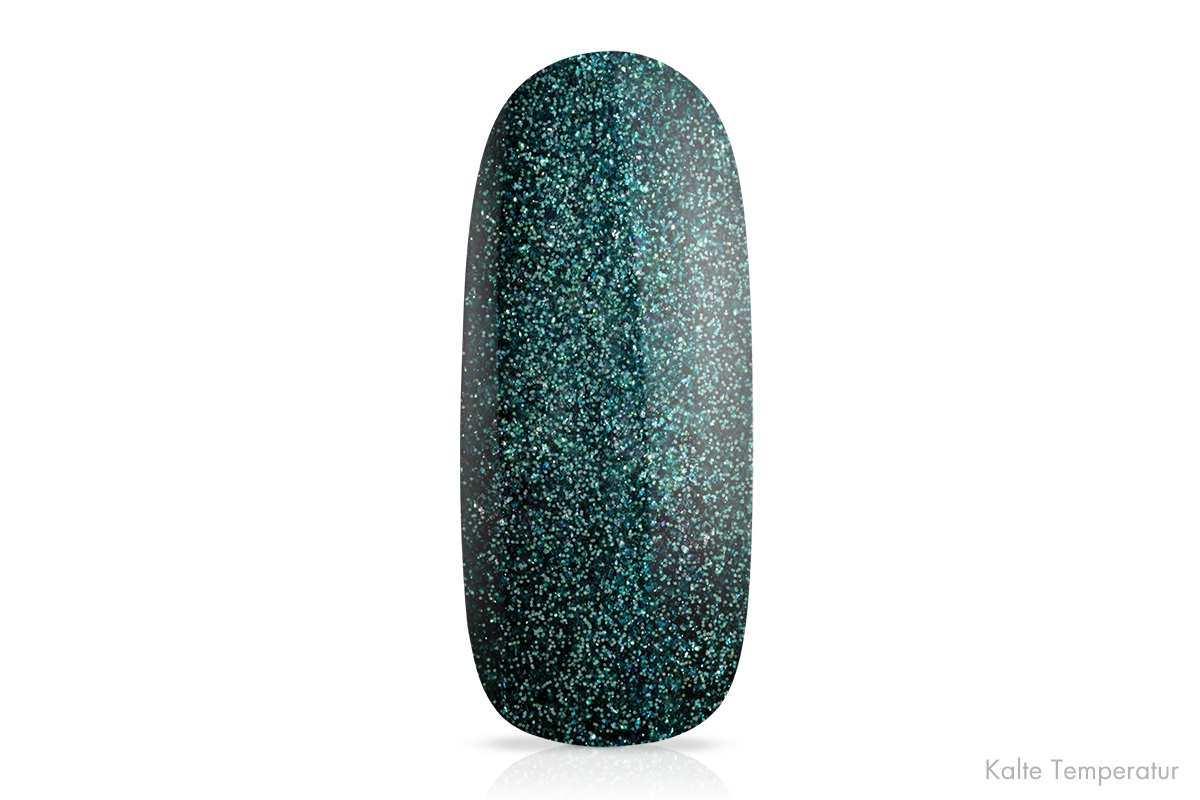 Jolifin LAVENI Shellac - Thermo petrol-turquoise glam 10ml
