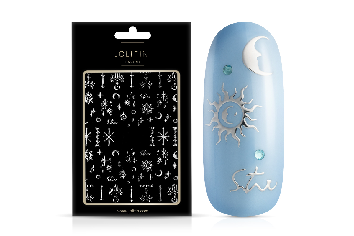 Jolifin LAVENI XL Sticker - Silver 36