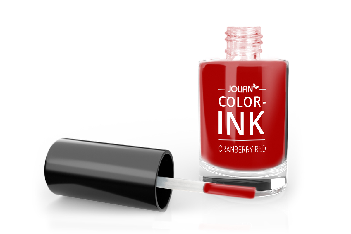 Jolifin Colour-Ink - cranberry red 6ml
