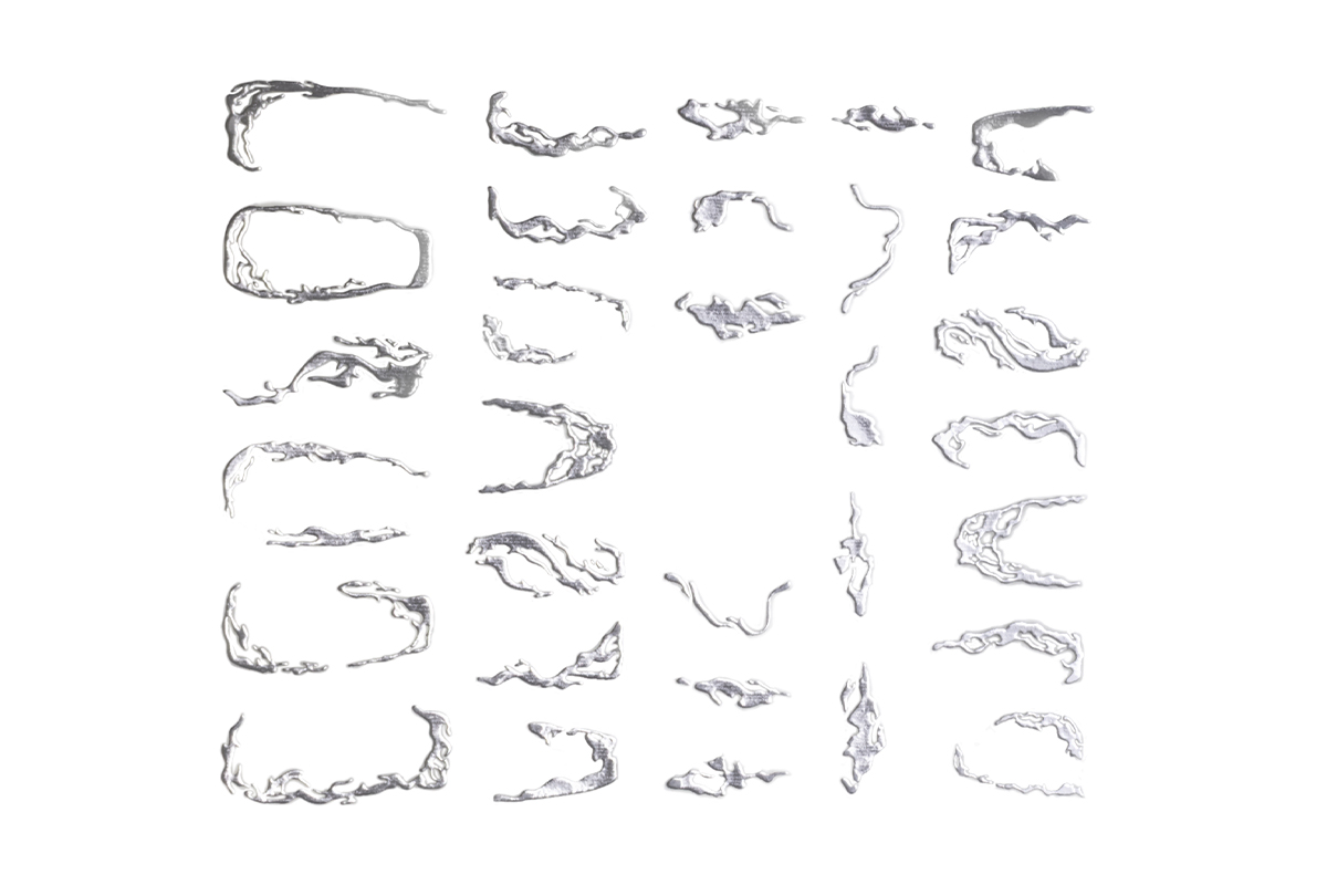 Jolifin LAVENI XL Sticker - Silver 23