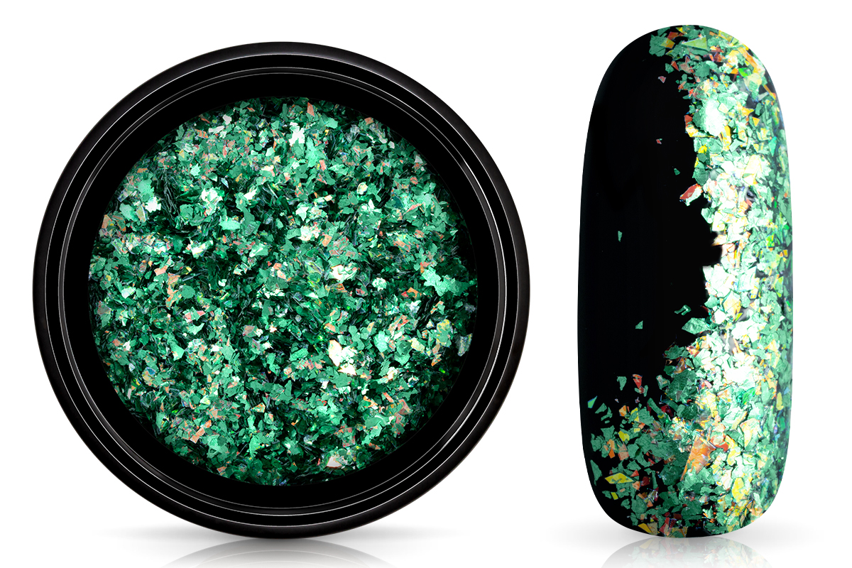 Jolifin Soft Foil Flakes - Aurora smaragd