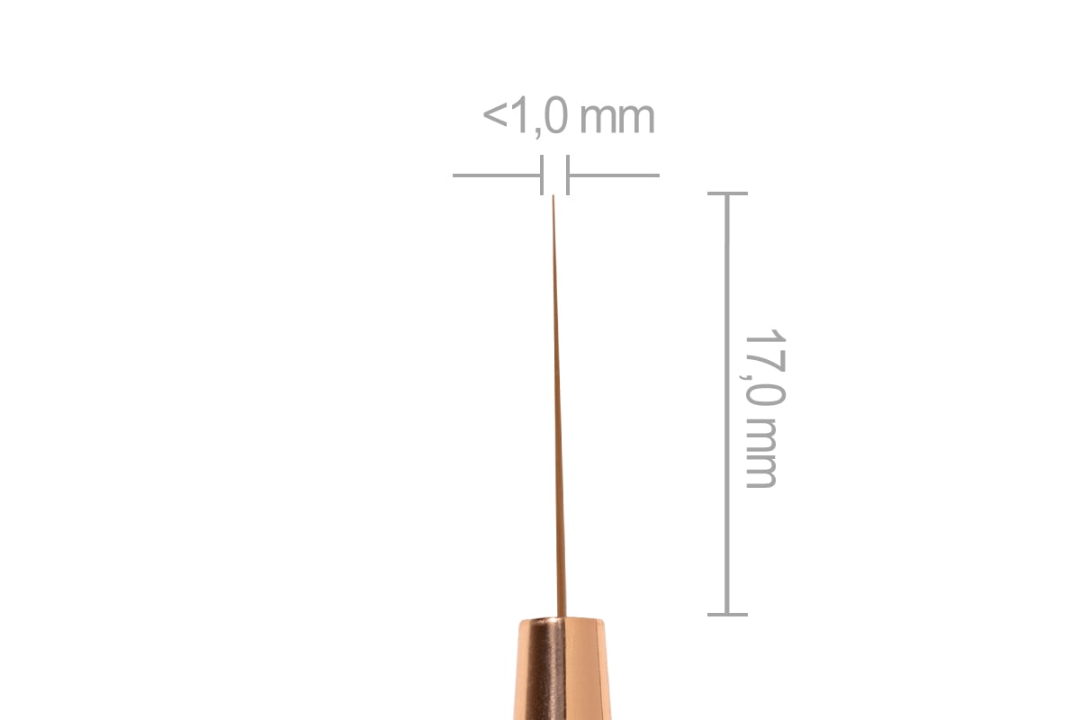 Jolifin Aurora Pinsel weiß - Super Slim Fineliner 17mm