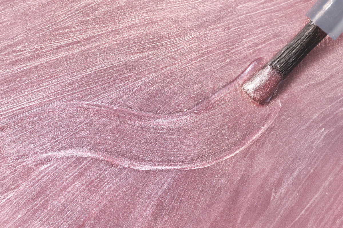 Jolifin LAVENI Shellac - satin pearl rose 10ml