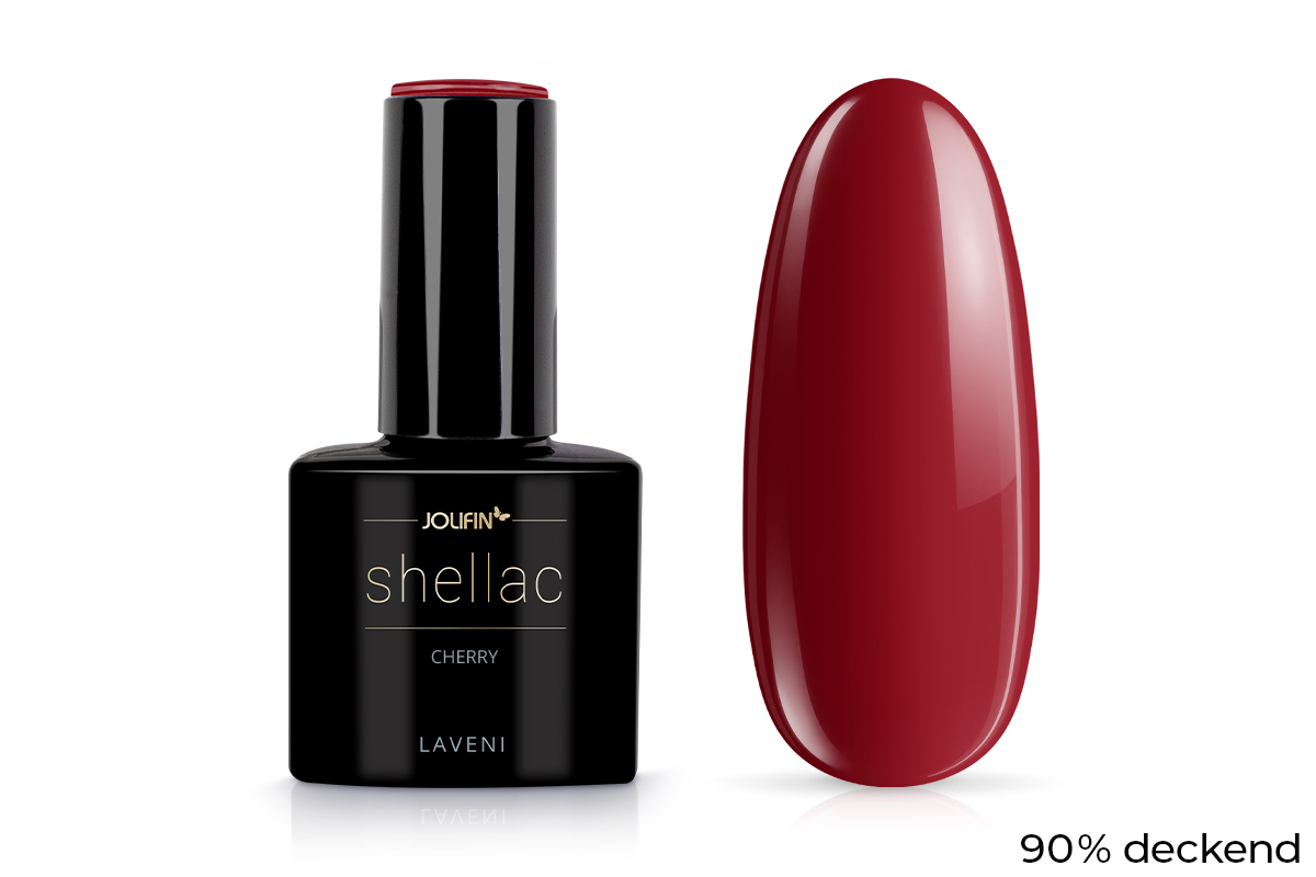 Jolifin LAVENI Shellac - cherry 10ml