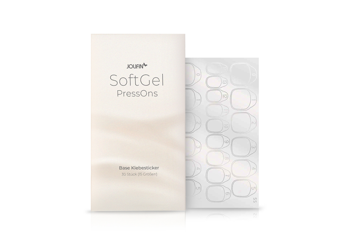 Jolifin SoftGel PressOns - Base Klebesticker