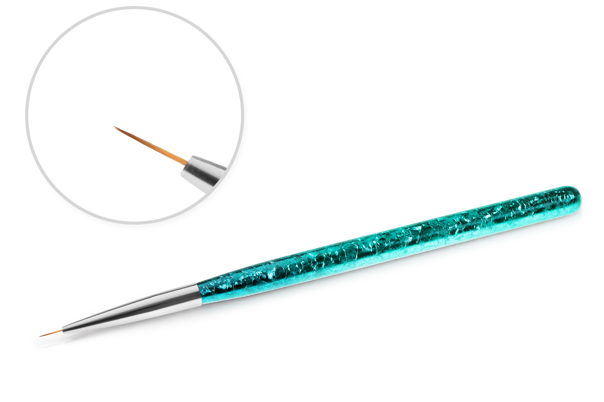Jolifin Petrol Galaxy Brush - Fineliner short