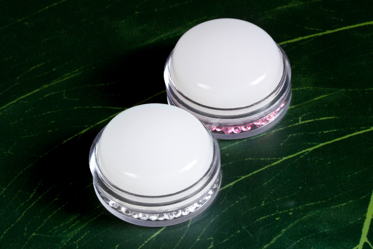 Jolifin Small Jelly Stamp - Diamonds clear