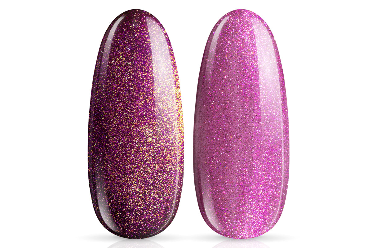 Jolifin LAVENI Shellac - 9D Cat-Eye fruity berry 10ml