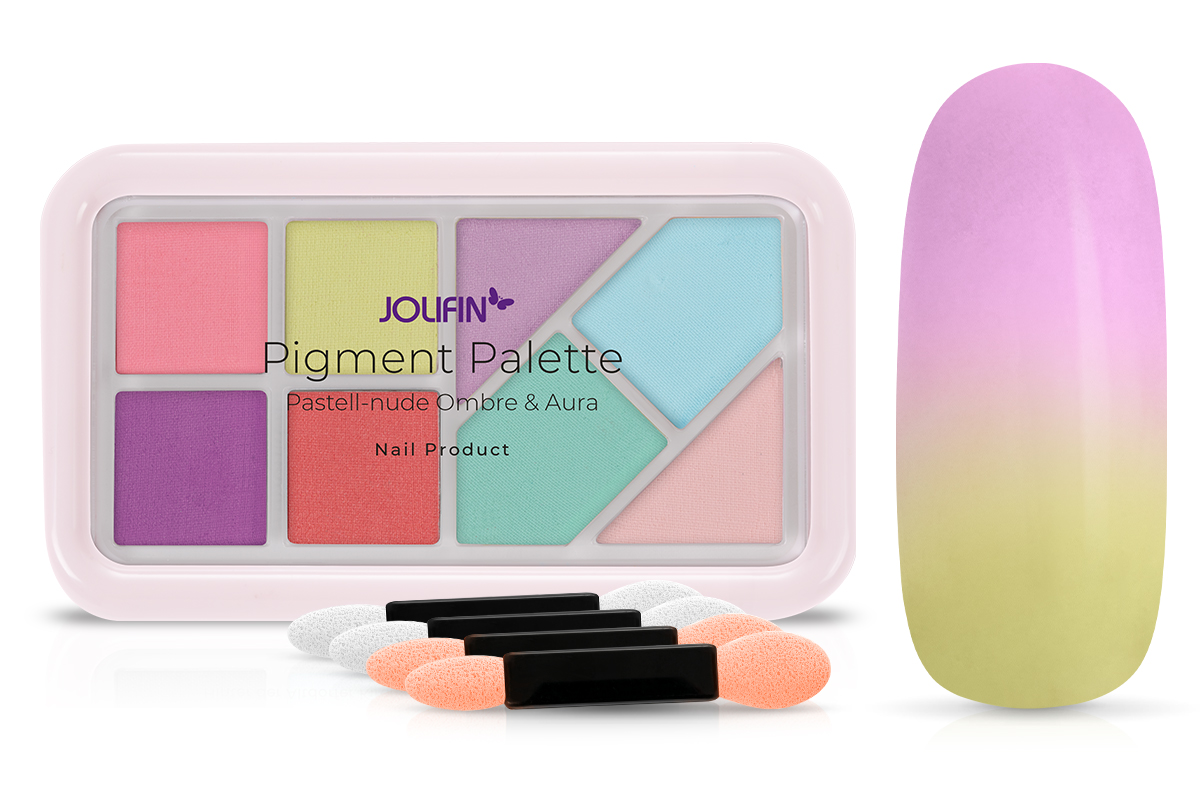 Jolifin Pigment Palette - Pastell-nude Ombre & Aura