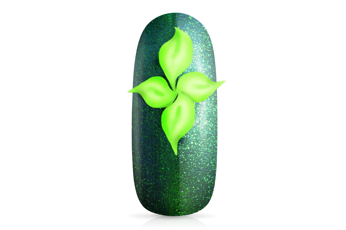 Jolifin LAVENI Plastilin 4D-Gel - neon-green