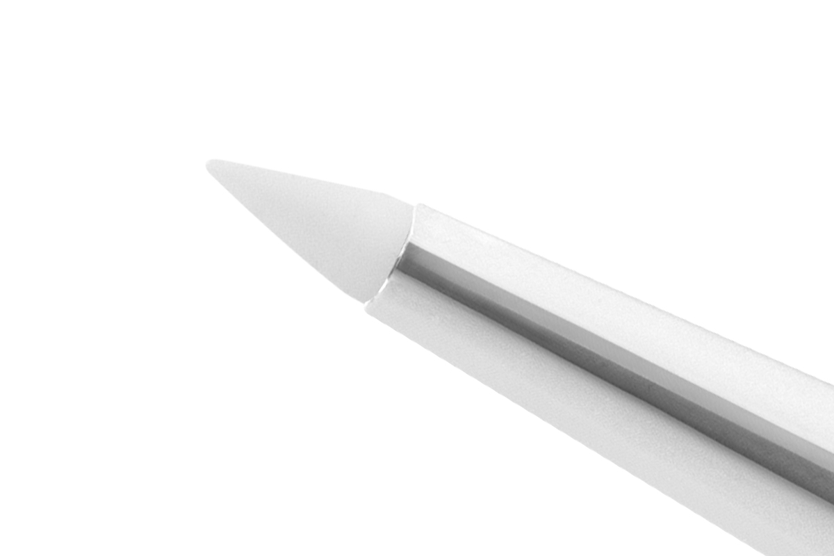 Jolifin Aurora Brush white - 3D & 4D Gel 2in1 Applicator