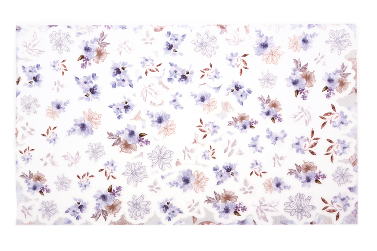 Jolifin LAVENI XL Sticker - Flowers No. 34
